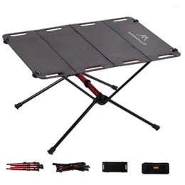 Camp Furniture Camping Table Aluminium Alloy Tactical Multifunctional Foldable With Carry Bag For Picnic