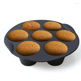 Baking Moulds Muffin Cupcake Tray Easy To Clean Silicone Reusable Black 3 Sizes Exquisite Design Fine Workmanship Mould