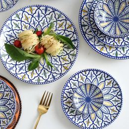 Plates Bowl And Dish Set Household Creative Personality Rice Good-looking Ceramic Cutlery Combination