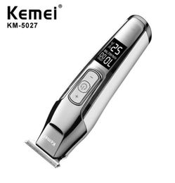 Kemei KM5027 Hair Clipper Professional Cordless for Men Beard Electric Cutter Oil Head Hair Cutting Machine High qua5075632