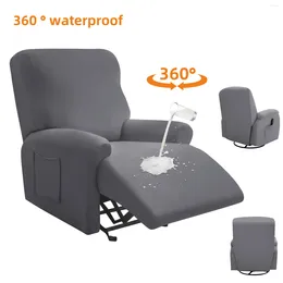 Chair Covers Waterproof Recliner Sofa Armchair Reclining Protector Elastic Relax Lazy Boy Slipcover For Living Room 1Seater