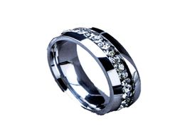 10 Pcs Whole Jewellery Lots Top Czech Rhinestones Stainless Steel Rings 55115323917
