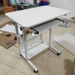 Movable Computer Desks Bedside Lifting Table Bedroom Student Desk Home Writing Table Simple Dormitory Bedside Computer Table