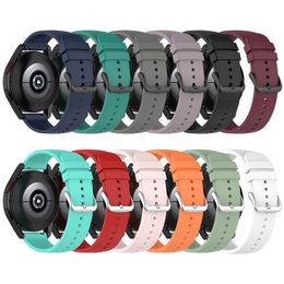 20mm 22mm Silicone Straps For Huami Amazfit BIP 5 GTR 4/GTR3 Pro 47 42mm SmartWatch Band For Xiaomi Mi Watch S2 S1 Pro Bracelet