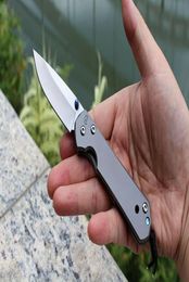 Small Sebenza 21 knives D2 Blades TC4 Titanium Handle Tactical Folding Pocket EDC Knife9804409