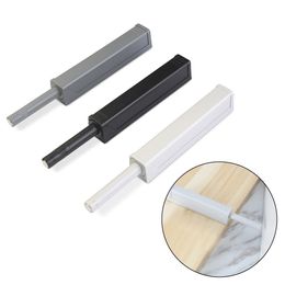 Magnetic Tip Latch Door Catch Push to Open Durable ABS Material Perfect for Kitchen Cabinets Cupboards and Wardrobes