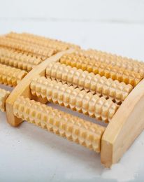 Wooden Foot Massage Roller Massage Feet Plantar Fasciitis Roller Reflexology Massager6929907