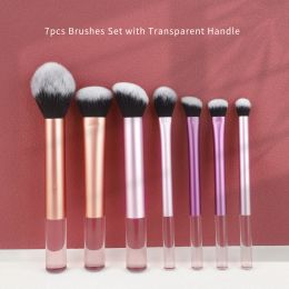 Kits 7pcs RT Makeup Brush Blush Brush Foundation Brush Highlight Brush Professional Makeup Kit Makeup Brush Set Beauty Tool