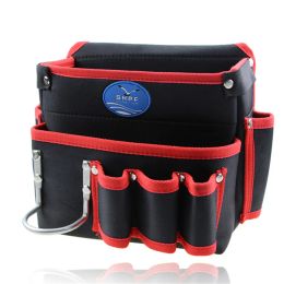 2024 New Work Tools Belt Bag Canvas Tool Bag with Belts Tool Pouch Tool Organizer for Electrician Storage Carpenters