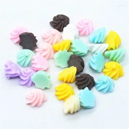 Decorative Figurines 20PCS 9mmX14mm Resin FlatBack Icecream Pudding Miniatures|Resin Japanese Sweets Deco|Dollhouse Miniatures Cabochons