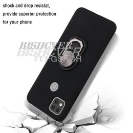 For Cubot Note 21 Note21 6.56" 2023 Back Ring Holder Bracket Phone Case Smartphone TPU Soft Silicone Cover