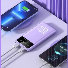 100W Power Bank 50000mAh Super Fast Charging for iPhone Samsung Portable External Battery Charger for Xiaomi Powerbank 2024