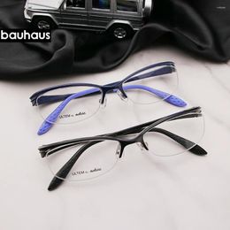 Sunglasses Frames 2090Eyeglasses Frame Men Ultralight Eye Glasses Half Myopia Optical Prescription Eyewear