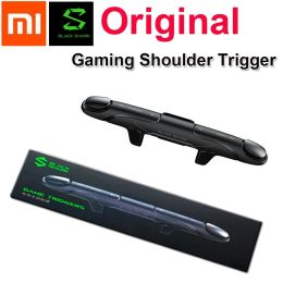 Gamepads Original Xiaomi Black Shark Game Triggers Joystick Games Controller Shoulder Button Handle for iPhone Black Shark 3 / 3S / 4 Pro