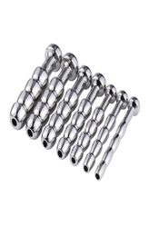 Stainless Steel Hollow Urethral Dilators Metal Urethra catheter stimulation Penis Plug Urethra Sounds Tube Stretching Sex Toys for4156046