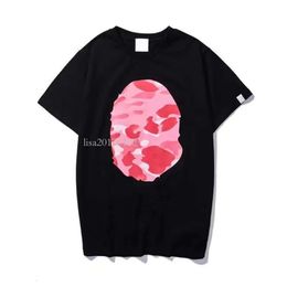 2023 New Mens T Clothes Womens Fashion Clothing Luminous Graphic Multicolor Camouflage Print Shirts Colorblock Panel Monkey