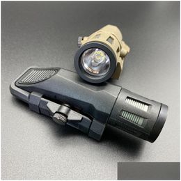 Flashlights Torches Tactical Flashlight 3 Levels Adjustment Outdoor Dedicated Helmet Light Waterproof Airsoft 221102 Drop Delivery Spo Dhj2Y