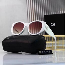 Channel Mens Designer Sunglasses Letters Frame Letter Lunette Sun Glasses for Women Oversized Recognise export pimiento celery UV Protection Eyeglasses