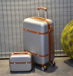 Irisbobs New Design Whole Suitcase with ABS Hard shell Carry on Travelling Single Trolley Luggage6000754