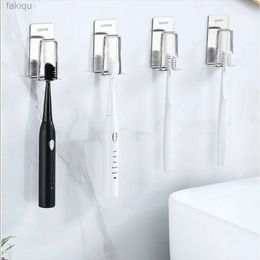 Toothbrush Sanitizer Space Saving Bathroom AccessoriesSelf-Adhesive Toothbrush Holders Wall Mounted2 in 1 with Cup Holder Toothbrush Hook. 240413