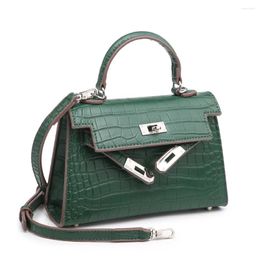 Shoulder Bags Luxury Crocodile Designer 2024 Fashion Women Flap Crossbody Bag Handbags Messenger Tote-bag