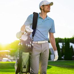Golf Bag Shoulder Strap Straps Universal Replacement Adjustable Bag Strap Anti-Slip Single Shoulder Strap Golf Bag Accessories