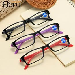 Sunglasses Elbru Mini Anti Blue Light Reading Glasses Women Men Rays Presbyopic Eyewear Unisex Spectacles Diopters 1 1.5 2 2.5 3