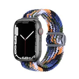 Braided Solo loop For Apple watch band 44mm 40mm 45mm 41mm 42mm Correa Bracelet iWatch Strap Series 9 8 7 6 5 se Ultra 2 49mm
