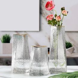 Vases Modern Creative Design Living Room Hydroponic Nordic Style Ikebana Luxury Transparent Floreros Home Decor WZ50HP