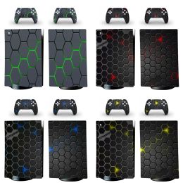 Cases Special Geometry PS5 Digital Version Skin Sticker Decal Cover for PlayStation5 Digital Version 2 Controllers Skin Sticker Vinyl