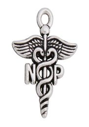 Alloy Medical Caduceus Charm Vintage Nurse Practitioner NP Jewellery DIY Charms 1822mm AAC16192900543