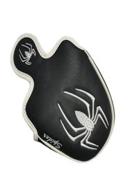 astback Mallet Golf Putter Headcover Putters Head Cover PU Covers Magnet sticker Spider5914290
