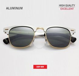 top Quality 2019 Fashion Men039s club Sun Glasses Retro master aluminum rd3507 Elegant factory sunglass Star mercury Sunglasses5120625