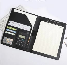 Calculators A4 Ol Business Book Multi Function Folder Contract Book Sales Manager Use with Calculator Organiser Planner