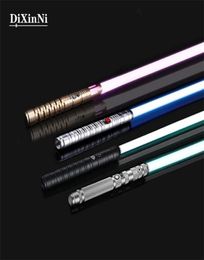 LED SwordsGuns Lightsaber Laser RGB Metal Light Sabre Sword Toys Espada K Lightstick Brinquedos De Luz Juguetes Zabawki Oyuncak 2209051942758