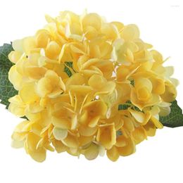 Decorative Flowers 1pc Simulated Hydrangea Flower Artificial Silk Archway Guide 47cm For Wedding Party Christmas Home Decoration