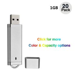 20 Pack Silver Lighter Model 64MB32GB USB 20 Flash Drives Flash Pen Drives Memory Stick for Computer Laptop Thumb Storage LED In2543203