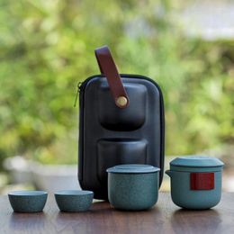 Teaware Sets TANGPIN Ceramic Teapot Tea Cup Canisters Portable Travel Drinkware