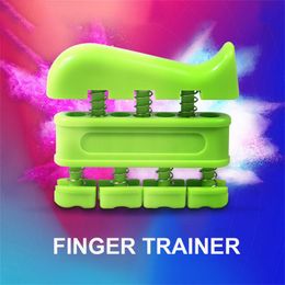 Hand Grip Finger Trainer Strengthener Two-Way Spring Adjustable Power Training Piano Guitar Finger Exercise Equipment Home