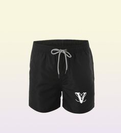 Beach pants fashion new Khmer shorts solid color printing men039s summer wind beach swimming shorts men039s high quality box2930097