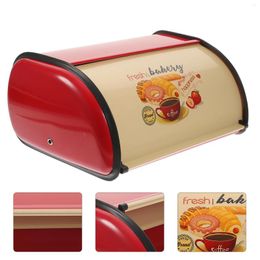 Plates Blue Storage Bins Bread Box Household Holder Kitchen Counter Organiser Shop Countertop