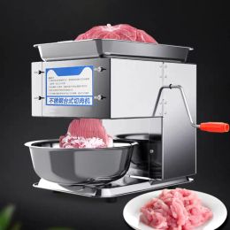 Grinders 850W Electric Meat Cutter Desktop Commercial Automatic Shredder Slicer Meat Grinder Dicing Machine Vegetable Cutting Machine