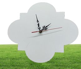 12 Inch Sublimation Blanks Wall Clocks DIY Picture Pattern Heat Transfer MDF Clock Home Decorations 8 Styles XD245969210670