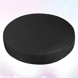 Chair Covers Nesting Stools Black Foam Padding Stool Round Cover Outdoor Ottoman Pouf