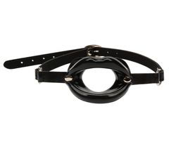 New Erotic Toys Slave bdsm Bondage Strap Lips O Ring Gag Fetish Silicone Open Mouth Gag Blowjob Adult Sex toys for Couples8449174