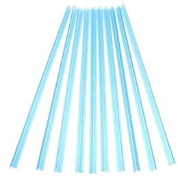 10 Pcs Pull Rod Clip Paper Binder Clips Binding Bars for Book Folders Slide Grip Binders Tie Plastic