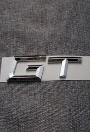 Chrome GT Letters Number Trunk Rear Emblem Badge Sticker for BMW 3 5 Series GT4799719