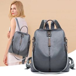 Cloth Oxford Backpack 2024 Large Capacity Fashionable and Easy to Wear Dual-purpose Travel Shopping Stylish for Women