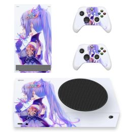 Stickers Genshin Impact Keking Skin Sticker Decal Cover for Xbox Series S Console and 2 Controllers Xbox Series Slim Skin Sticker Vinyl