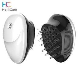 Silicone Electric Scalp Massage Comb for Hair Growth Vibrating Head r Hairbrush Acupuncture Pain Relief 2202221080826